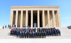 Denizlili itfaiyecilerden Anıtkabir’e anlamlı ziyaret