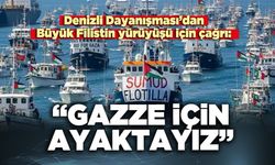 Denizli Dayanışması’dan Büyük Filistin yürüyüşü için çağrı: “Gazze İçin Ayaktayız”