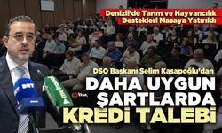 DSO Başkanı Selim Kasapoğlu’dan daha uygun şartlarda kredi talebi