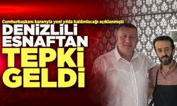 Denizlili Esnaftan Basit Usul Tepkisi