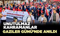 Unutulmaz Kahramanlar Gaziler Günü’nde Anıldı