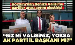 Ali Osman Horzum : “Siz mi valisiniz, yoksa Ak Parti il başkanı mı?”