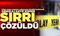 Denizlili Kayıp Kişinin Sırrı Yıllar Sonra Çözüldü