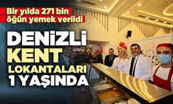 Denizli Kent Lokantaları 1 yaşında