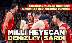 Milli heyecan Denizli’yi sardı