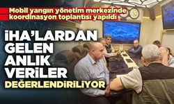 İHA’lardan gelen anlık veriler değerlendiriliyor