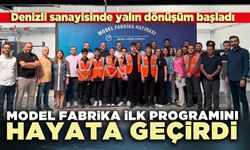 Model Fabrika ilk programını hayata geçirdi