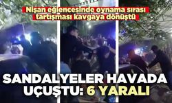 Nişan eğlencesinde sandalyeler havada uçuştu: 6 yaralı