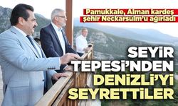 Seyir Tepesi’nden Denizli’yi seyrettiler