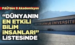 PAÜ’den 9 Akademisyen  “Dünyanın En Etkili Bilim İnsanları” Listesinde