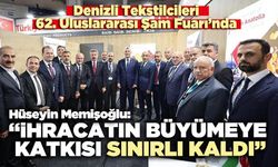Hüseyin Memişoğlu “İhracatın büyümeye katkısı sınırlı kaldı”