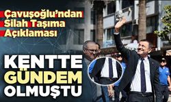 Çavuşoğlu’ndan Silah Taşıma Açıklaması