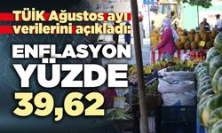 TÜİK Ağustos ayı verilerini açıkladı: Enflasyon yüzde 39,62