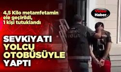 Sevkiyatı yolcu otobüsüyle yaptı