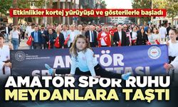 Amatör spor ruhu, Denizli’de meydanlara taştı