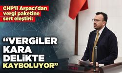 Arpacı'dan vergi paketine sert eleştiri: Vergiler kara delikte kayboluyor