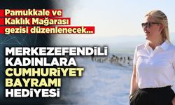 Merkezefendili kadınlara Cumhuriyet Bayramı hediyesi
