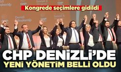 CHP Denizli’de yeni yönetim belli oldu