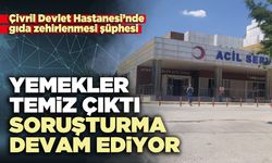 Çivril Devlet Hastanesi’nde Yemekler temiz çıktı, soruşturma devam ediyor