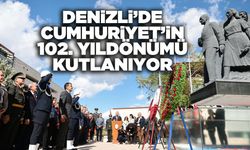 Denizli’de Cumhuriyet’in 102. Yıldönümü Kutlanıyor