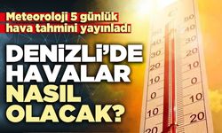 Denizli’de havalar nasıl olacak?