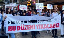 Denizli’de kadın c*inayetleri protesto edildi