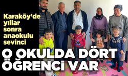 O okulda dört öğrenci var