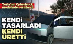 Kendi tasarladı kendi üretti