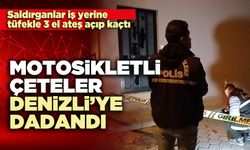 Motosikletli çeteler Denizli’ye dadandı