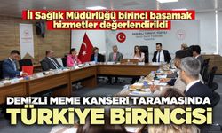Denizli meme kanseri taramasında Türkiye birincisi