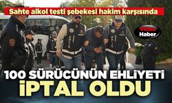 100 Sürücünün ehliyeti iptal oldu