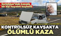 Kontrolsüz kavşakta ölümlü kaza