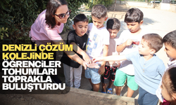 Denizli Çözüm Koleji Öğrencileri Tohumları Toprakla Buluşturdu