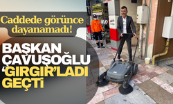 Başkan Çavuşoğlu caddede görünce gırırladı geçti