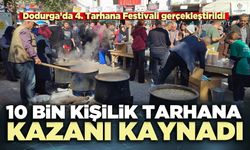 10 Bin kişilik tarhana kazanı kaynadı