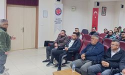 Buldanlı avcılar sertifika sahibi oldu