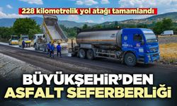 Büyükşehir’den asfalt seferberliği