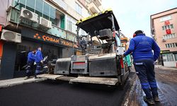 Büyükşehir’den Değirmenönü’ne sıcak asfalt çalışması