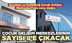 Çocuk Gelişim Merkezlerinin sayısı 8’e çıkacak