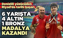 6 Yarışta 4 altın, 1 bronz madalya kazandı