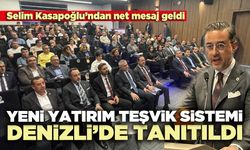 Yeni yatırım teşvik sistemi Denizli’de tanıtıldı