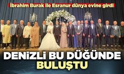 Denizli bu düğünde buluştu