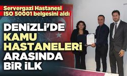 Denizli'de kamu hastaneleri arasında bir ilk