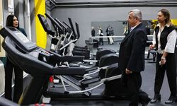 Denizli kız yurtlarında modern spor salonu hizmete açıldı