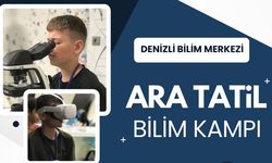 Öğrenciler ara tatili Bilim Kampı’nda değerlendirecek