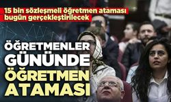 Öğretmenler gününde öğretmen ataması