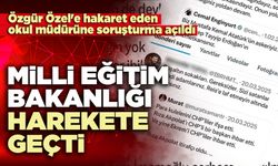 Milli Eğitim Bakanlığı harekete geçti