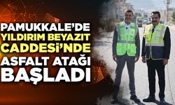 Pamukkale’de Asfalt Atağı Başladı