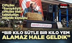 Sarayköylü çiftçiler öldü: “Bir kilo sütle bir kilo yem alamaz hale geldik”