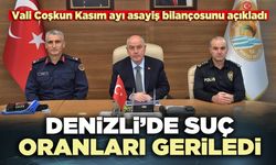 Denizli’de suç oranları geriledi